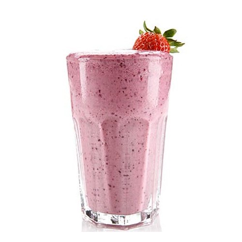 DIY strawberry milkshake